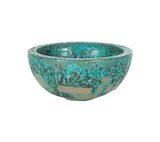Massive Bowl by Gertrud and Otto Natzler, 1962, earthenware, sold Apr 2026