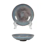 Grey Celadon Bowl by Gertrud and Otto Natzler, 1948, earthenware, offered Apr 2026