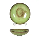Large Emerald Green Glazed Bowl by Gertrud and Otto Natzler, 1952, earthenware, sold Apr 2026