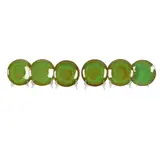 Six Verte de Lune Plates by Gertrud and Otto Natzler, earthenware, sold Apr 2026
