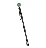 Otto Natzler's Walking Stick by Gertrud and Otto Natzler, the glazed earthenware handle formed and glazed by Gertrud and Otto, sold Apr 2026