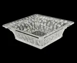 Lalique, Roses Square Bowl