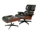 Charles and Ray Eames, Lounge Chair and Ottoman 670 / 671, 1956, rosewood