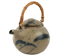 Toshiko Takaezu, American/Japanese 1922-2011, Teapot, 1922