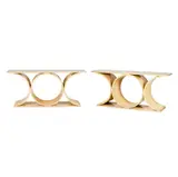 Karl Springer, Pair of Console Tables, Pair of Console Tables lacquered wood