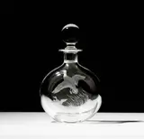 Ducks in Flight Flask by Alexander Joseph von Steuben, sold Sep 2025