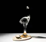 Ostrich And Egg Sculpture by Alexander Joseph von Steuben, sold Sep 2025