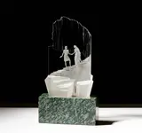Telos Poetry Sculpture by Alexander Joseph von Steuben, 1965, sold Sep 2025