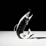 and 18k Gold Trout and Fly Sculpture by Alexander Joseph von Steuben, sold Sep 2025