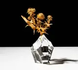 and Vermeil Thistle Sculpture by Alexander Joseph von Steuben, sold Sep 2025