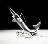 Game Fish Sculpture by Alexander Joseph von Steuben, sold Sep 2025