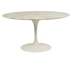 Eero Saarinen, for Knoll: Tulip Round Dining Table
