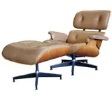Charles Eames, for Herman Miller: Lounge Chair 670 and Ottoman 671, plywood