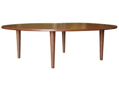 Hans J. Wegner, for Andreas Tuck: Round Low Table, teak