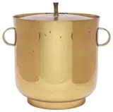 Tommi Parzinger, FOR DORLYN MID-CENTURY MODERN BRASS ICE BUCKET, Mid-century modern brass champagne/ ice bucket