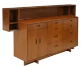 Frank Lloyd Wright, FOR HENREDON 'TALIESIN' MAHOGANY SIDEBOARD
