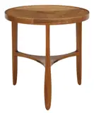 FOR DUNBAR WALNUT OCCASIONAL TABLE by Edward Wormley, American mid-century modern walnut occasional table, sold Sep 2023