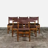 Borge Mogensen, 'Spanish' Dining Chairs (6)