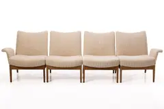 Finn Juhl, 'Jupiter' Modular Sofa (4), ca. 1965, Teak