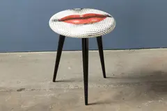 'Bocca' Stool by Piero Fornasetti, 2016, sold Sep 2026