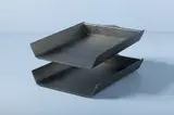 Florence Knoll, Letter Tray, 1950s, Ebonized wood