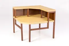 Paul Frankl, Corner Table, ca. 1951, Mahogany