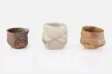Paul Soldner, Tea Bowls (3)