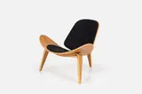 Hans J. Wegner, 'Shell' Lounge Chair