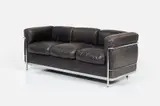 Le Corbusier, Perriand + Jeanneret, 'LC2' Sofa