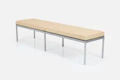 Bench by Florence Knoll, 1954, / 1980s Chrome-plated steel, sold Jun 2026
