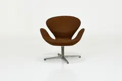 'Swan' Chair by Arne Jacobsen, ca. 1957, Wool, sold Mar 2026