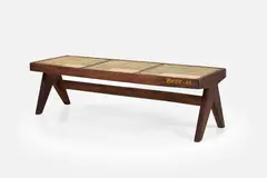 Pierre Jeanneret, Bench, ca. 1956, Teak