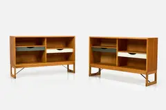 Cabinets (2) by Borge Mogensen, ca. 1955, Teak, sold Mar 2026