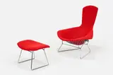 Harry Bertoia, 'Bird' Lounge Chair + Ottoman (2)