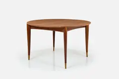 Gio Ponti, Extending Dining Table, ca. 1950, Italian walnut