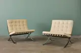 Ludwig Mies van der Rohe, 'Barcelona' Chairs (2)
