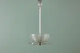 Seguso, Pendant Lamp, 1940s, Glass