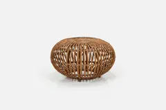 Franco Albini, Ottoman, 1960s, Rattan