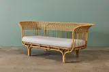 Franco Albini, + Franca Helg, 'Belladonna' Settee, 1951, / late 20th century Rattan