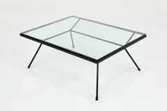 Milo Baughman, Coffee Table, 1950s, Lacquered iron