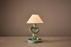 Georges Jouve, Table Lamp, 1950s, Glazed stoneware