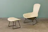 Harry Bertoia, 'Bird' Chair + Ottoman (2), 1970s, Lacquered steel