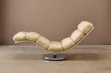 Milo Baughman, 'Wave' Chaise Lounge