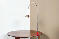 Joe Colombo, 'Spider' Clamp Lamp, ca. 1967, Painted aluminum