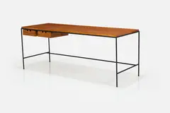 'Planner Group' Console Table by Paul McCobb, 1950s, Walnut, sold Dec 2025