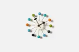 George Nelson, + Associates, 'Ball' Wall Clock