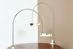 Joe Colombo, 'Spider' Table Clamp Lamps (2), 1967, Painted aluminum