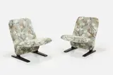 Pierre Paulin, 'Concorde' Lounge Chairs (2)