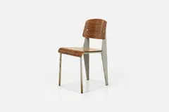 Jean Prouvé, 'Standard' Chair, ca. 1950, Lacquered steel sheet