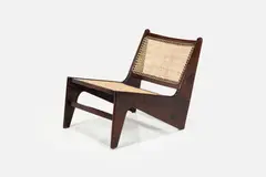 Pierre Jeanneret, 'Kangaroo' Chair, ca. 1960, Teak